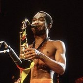 fela playing the sax